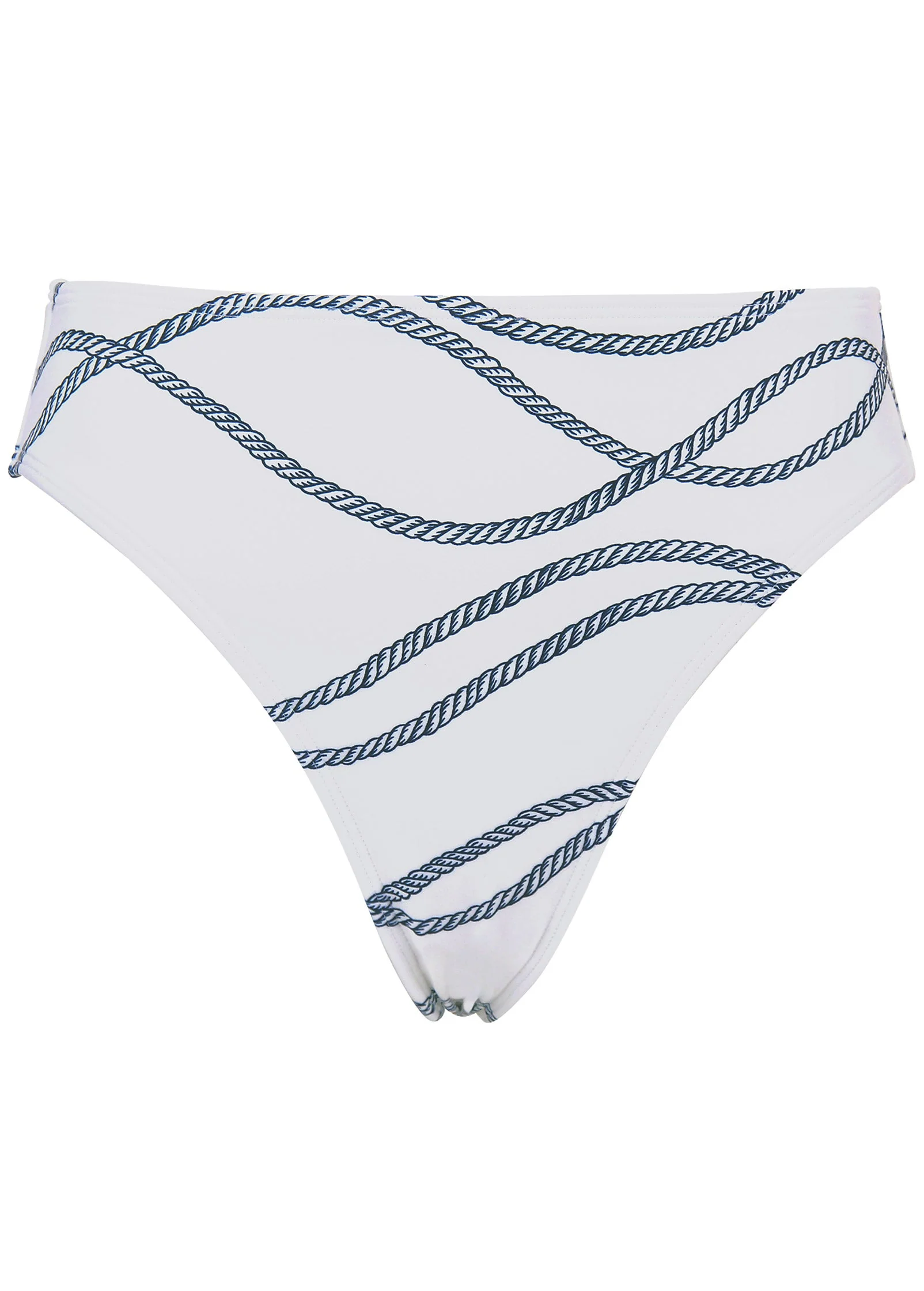 Fiji Moderate Bikini Bottom - Nautical Ropes - Image 3