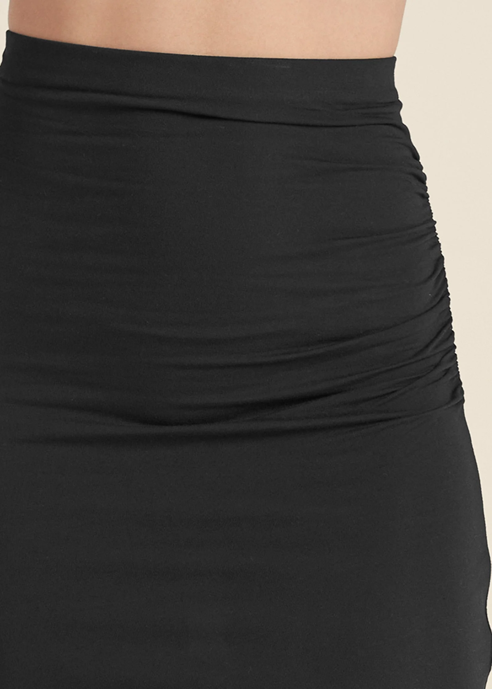 Easy Midi Skirt - Black - Image 5