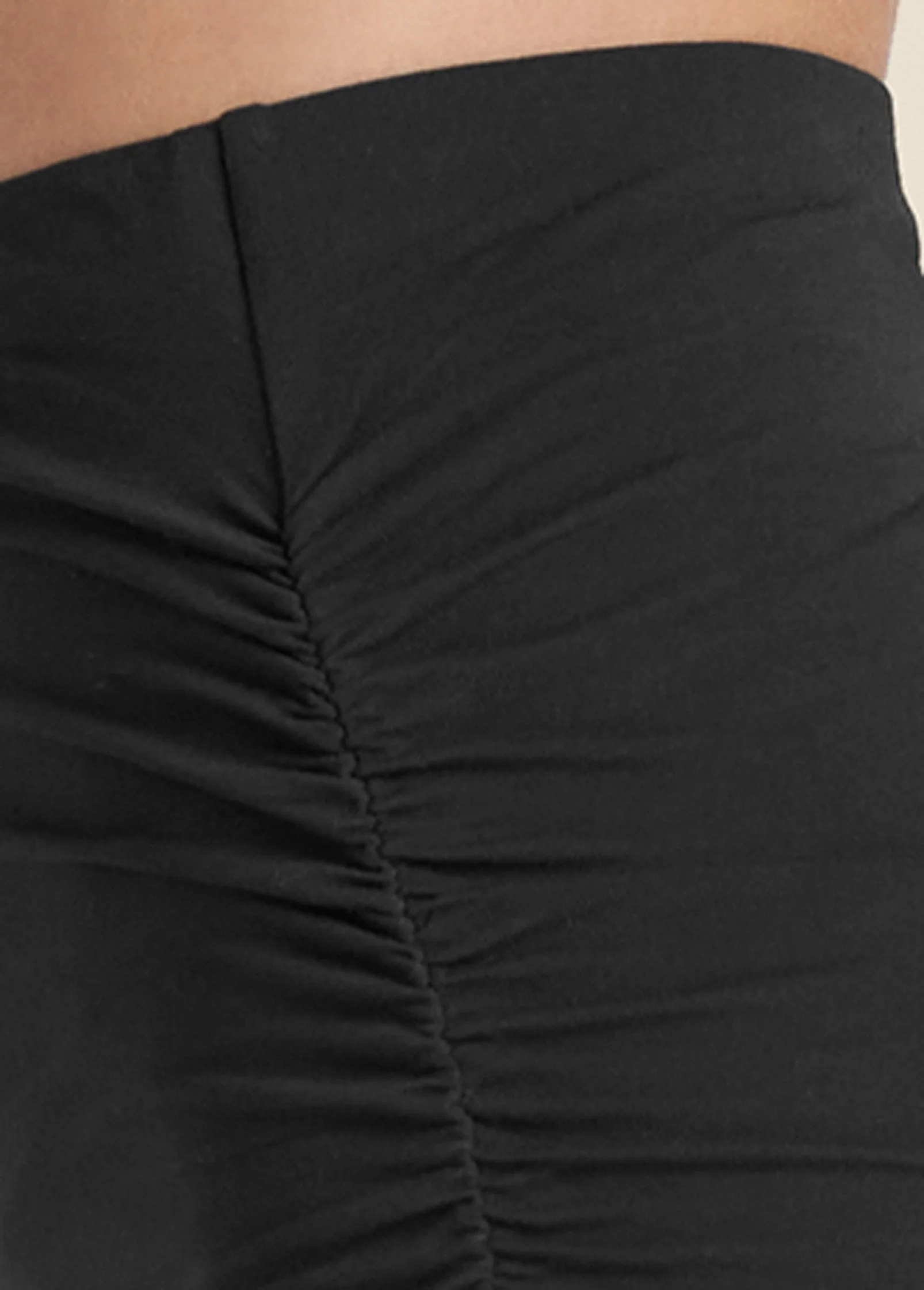 Easy Midi Skirt - Black - Image 6