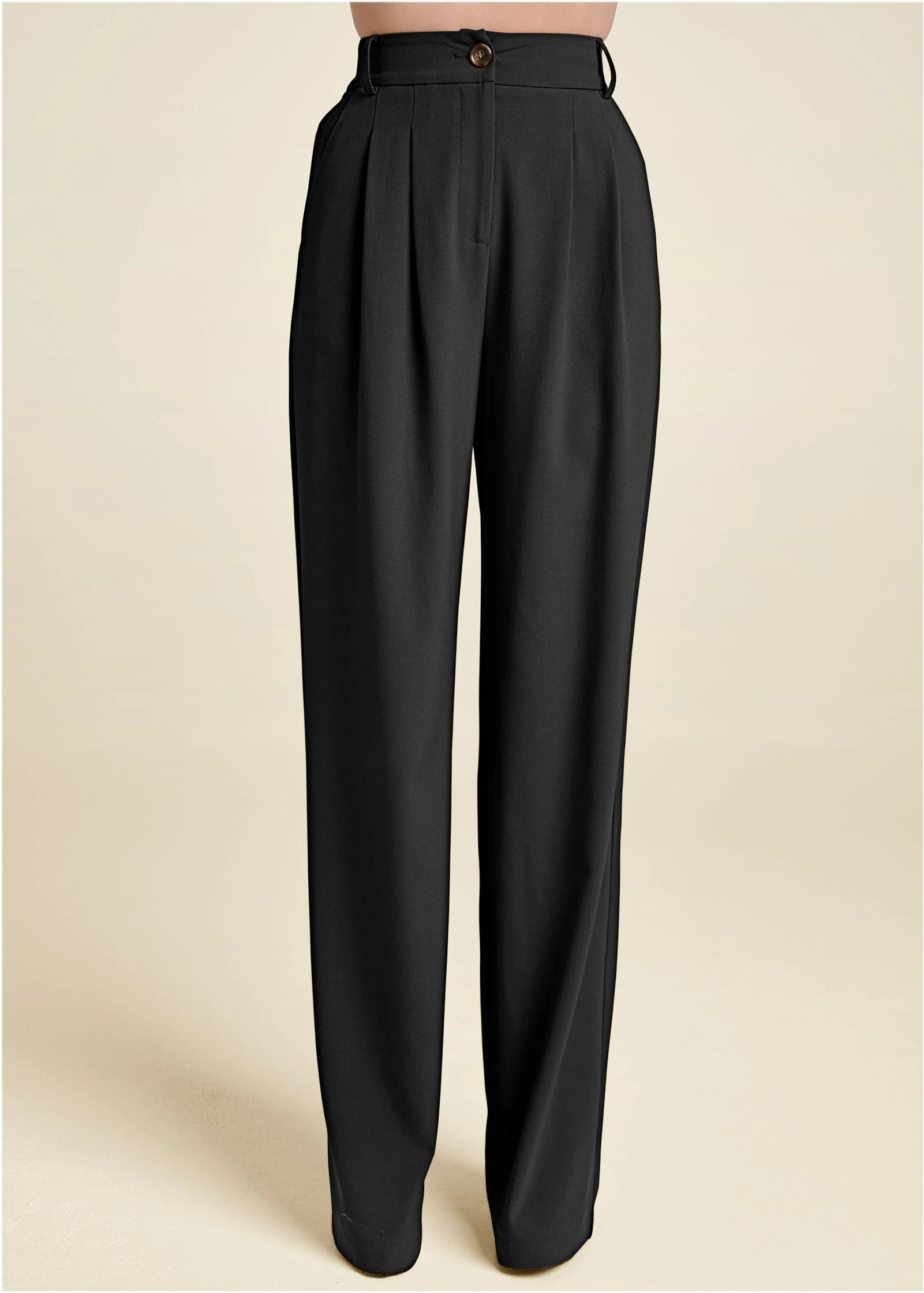 Suiting Trouser Pants - Black - Image 4