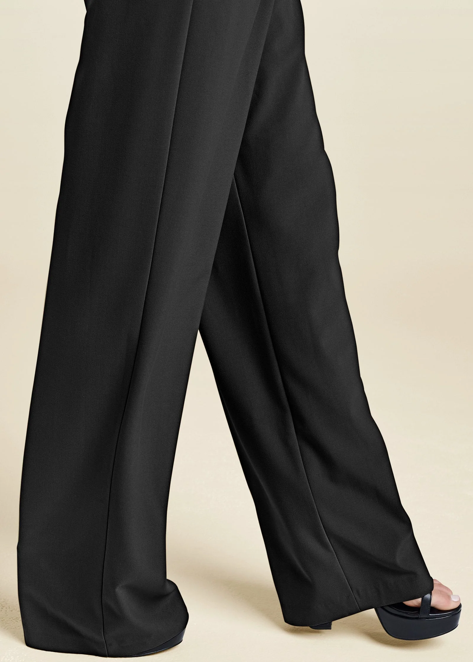 Suiting Trouser Pants - Black - Image 6