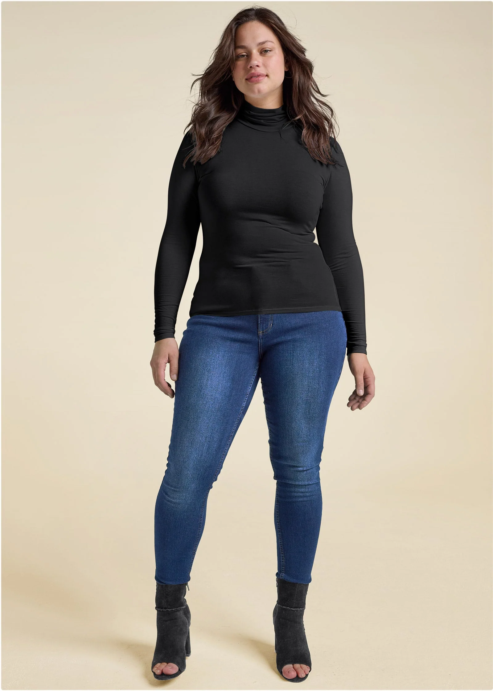 Back Cut-Out Casual Top - Black - Image 8