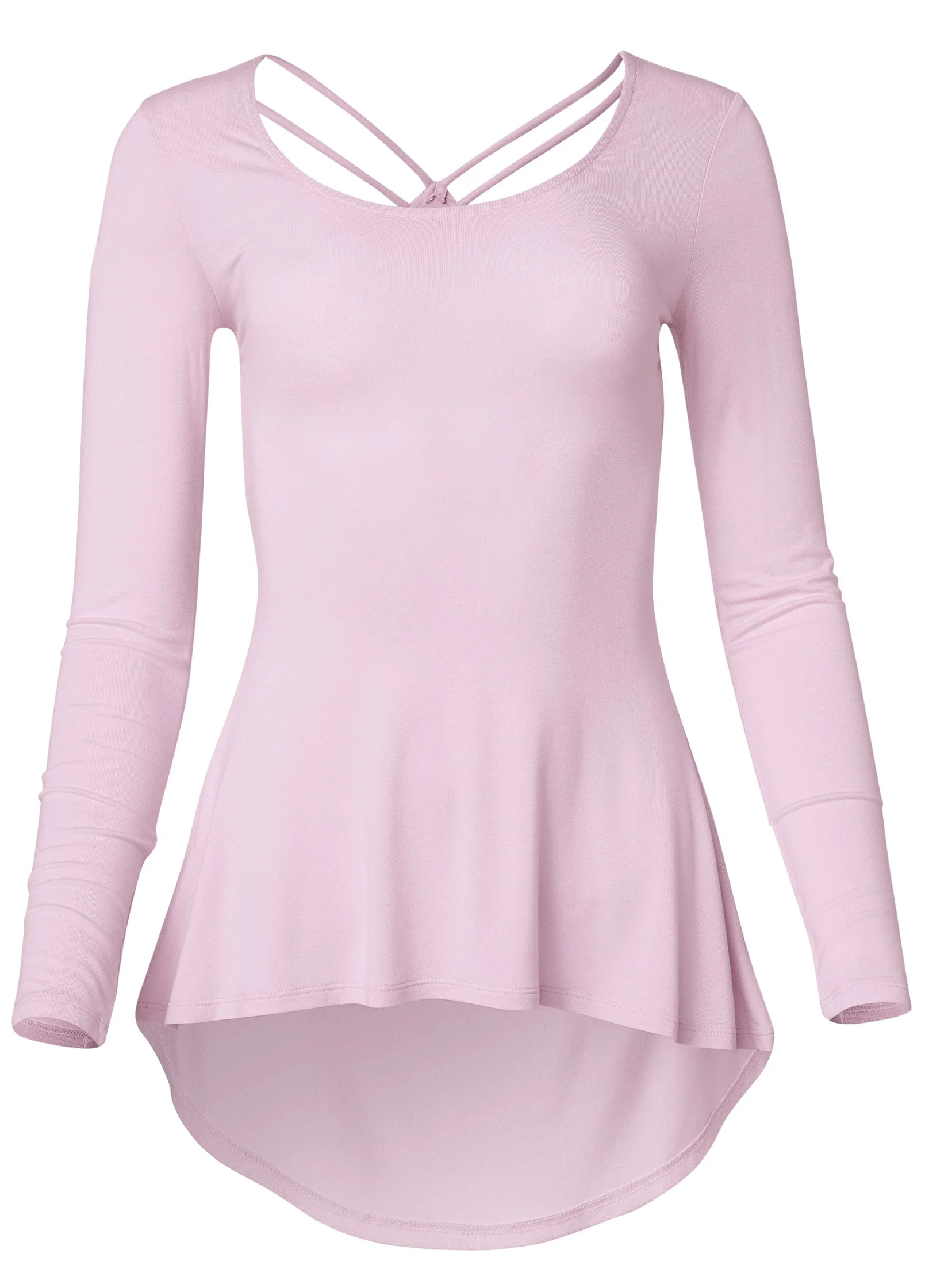 Strappy Open Back Top - Lilac - Image 6