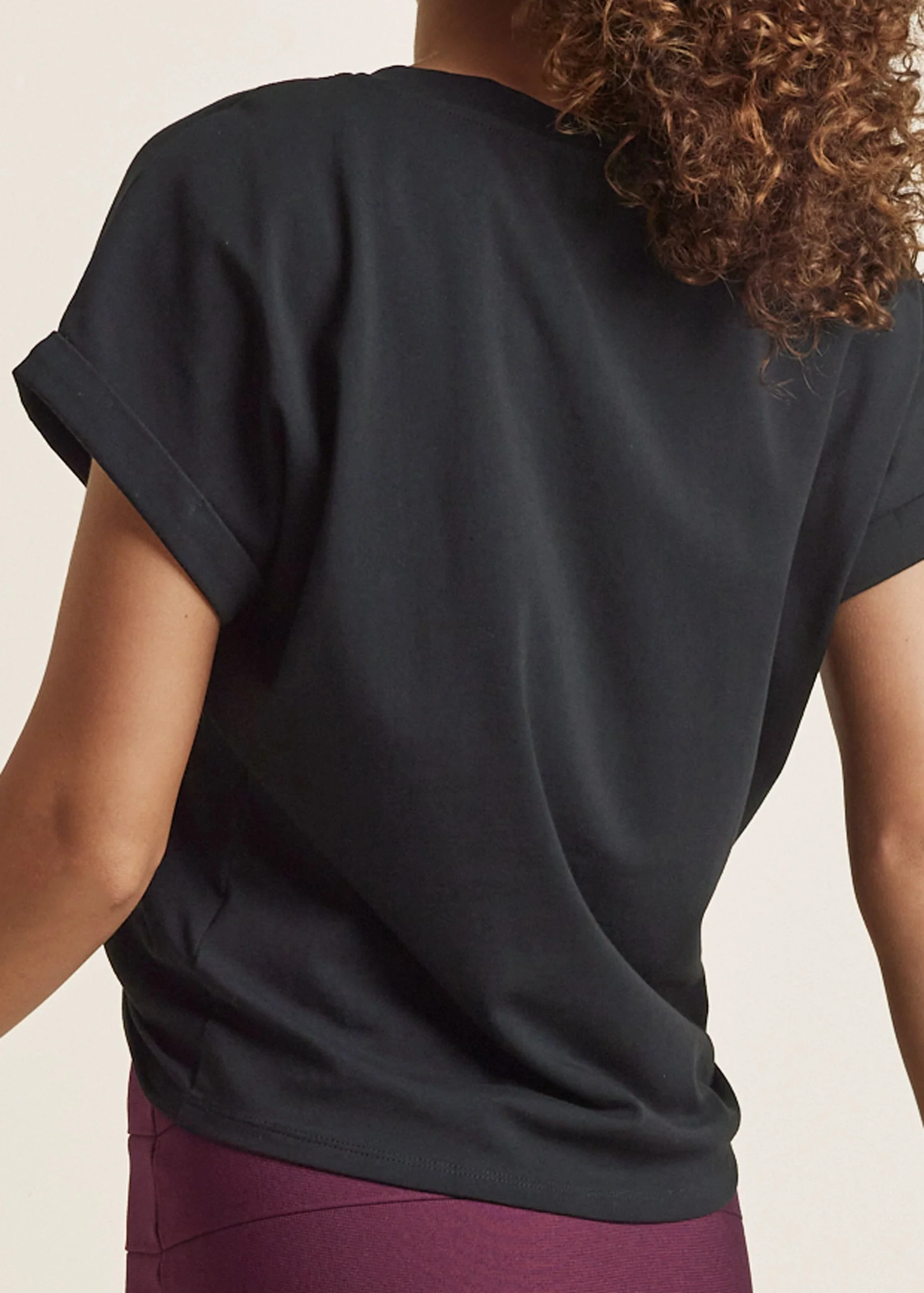 Wine Christmas Graphic Tee - Jet Black - Image 4