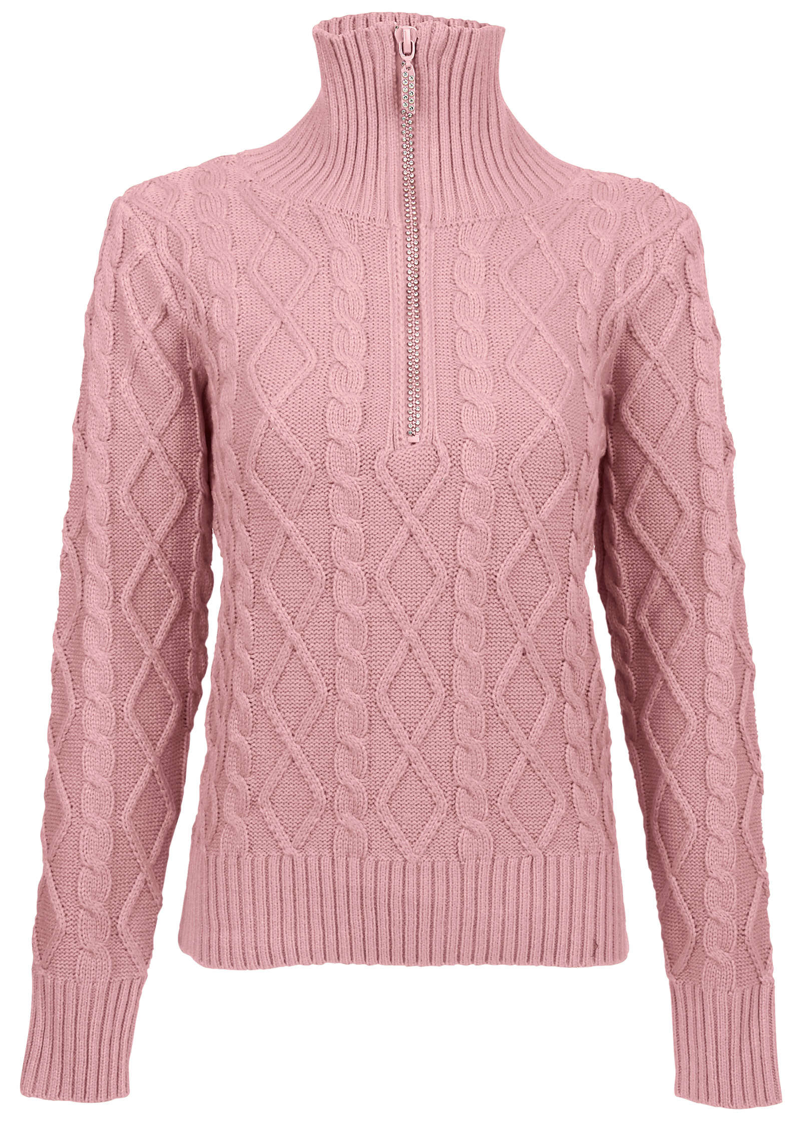 Zip Pullover - Bleached Mauve - Image 5