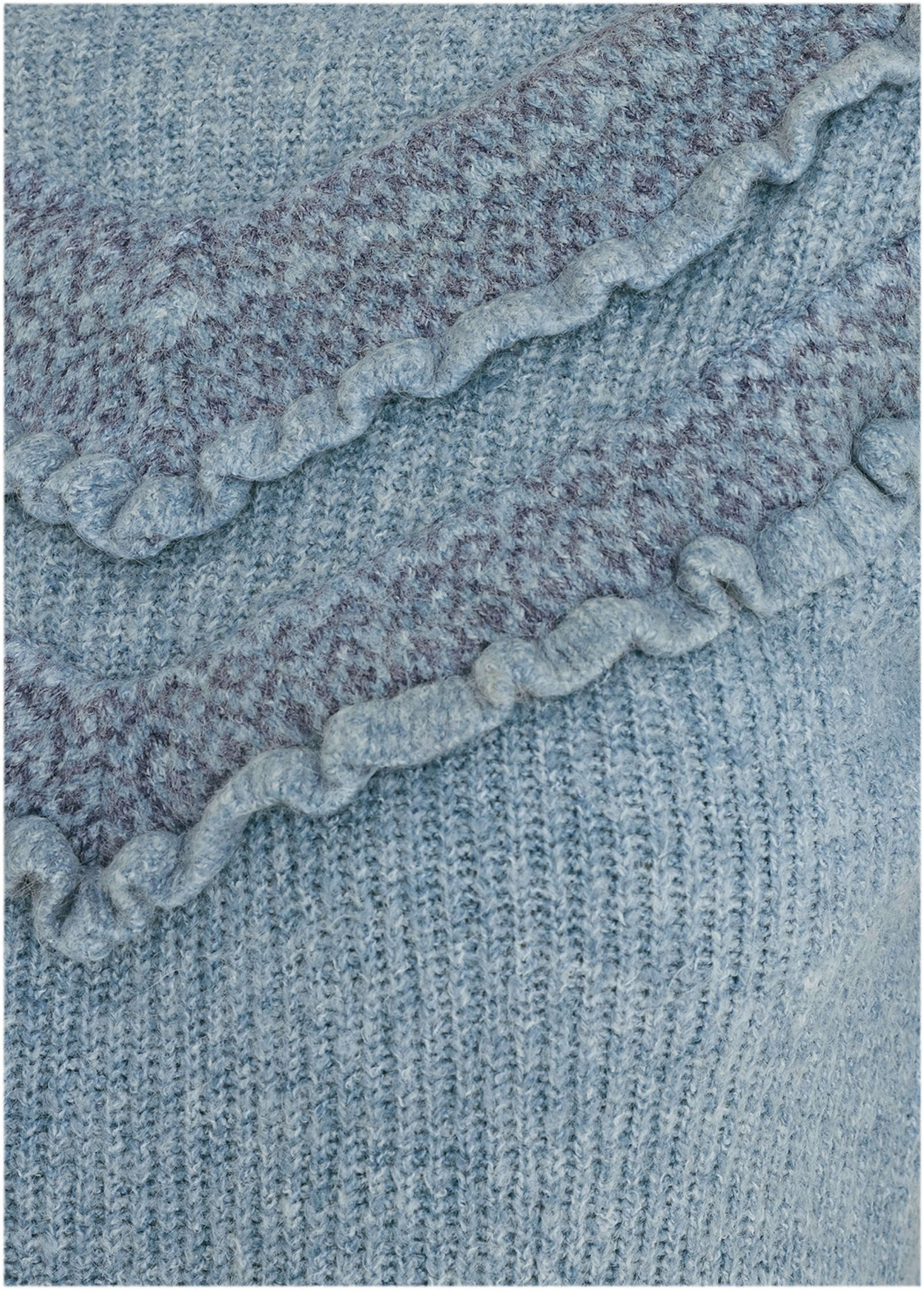 Cheveron Sweater  - Tourmaline - Image 5