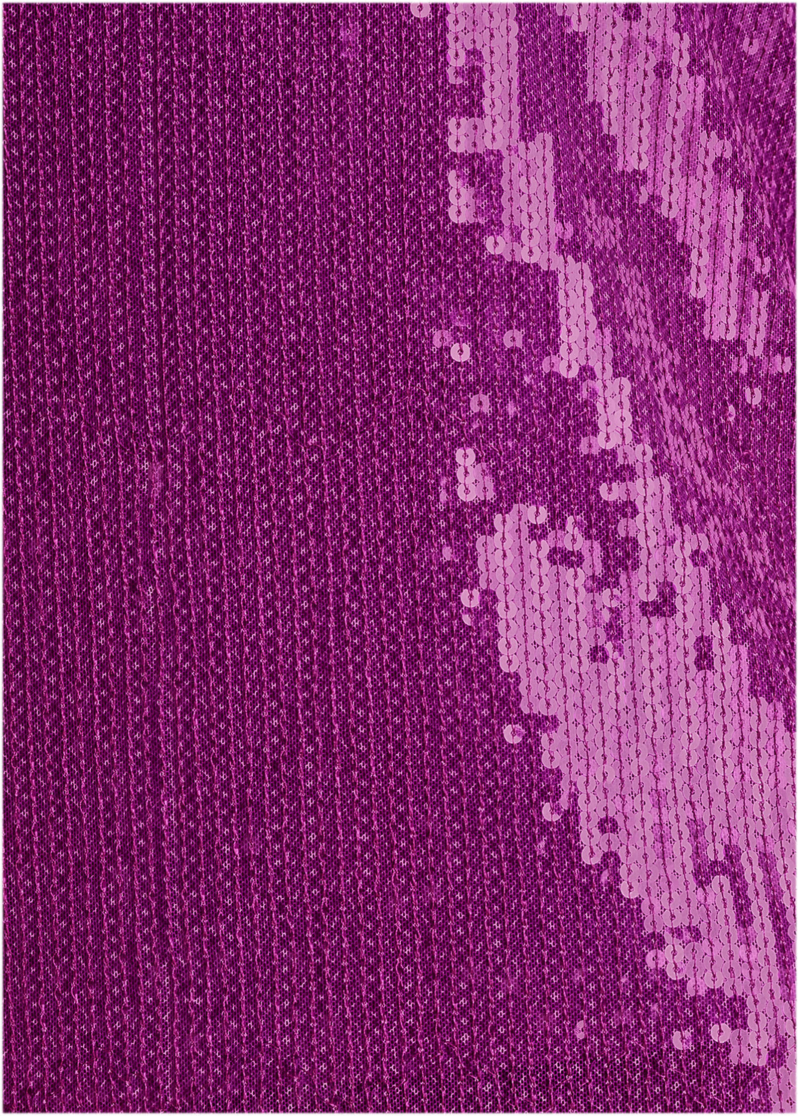 Sequin Long-Sleeve Mini Dress - Cattleya Orchid - Image 3